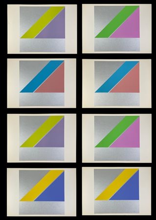 CHIN HSIAO otto serigrafie a colori
cm 49,5x69,8
tutte firmate e numerate in bas