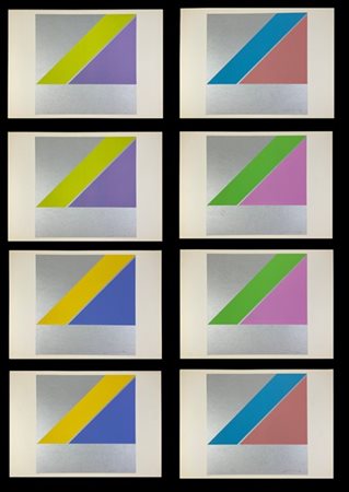 CHIN HSIAO otto serigrafie a colori
cm 49,5x69,8
tutte firmate e numerate in bas