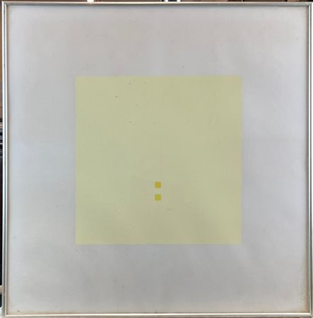ANTONIO CALDERARA "Senza titolo" 1974
serigrafia a colori
cm 49x49
siglato e num