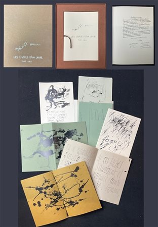 "Les livres d'un Jour"
libro edito in occasione della mostra "Cobra en Fange" o