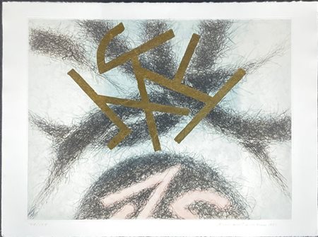 Luciano Bartolini "Tre colpi sulla cupola" 1983
dieci incisioni ad acquaforte, c