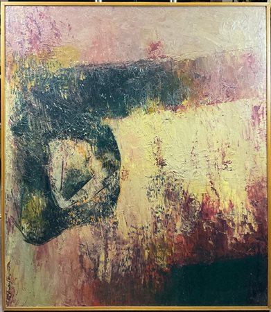 Costantino Guenzi "Composizione 10" 1977
olio su compensato
cm 110x125
firmato e