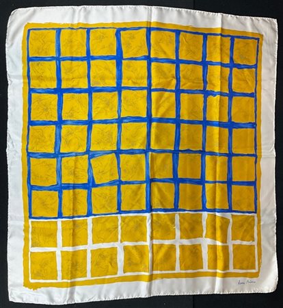 Remo Bianco "Foulard" 
stampa su seta
cm 85x85
Firma a stampa in basso a destra