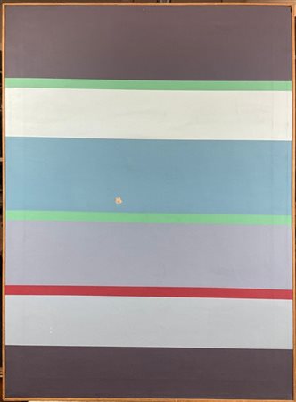 Rocco Borella "Senza titolo" 1965
acrilico su tela
cm 80x60
firmato e datato al