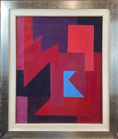 Enrico Bordoni "Composizione" 1956
olio su tela
cm 60x50
firmato e datato al ret