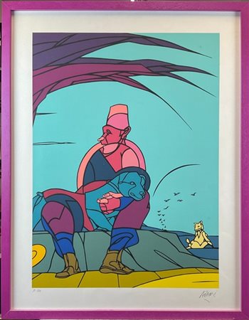 Valerio Adami "Primavera" 1998
serigrafia a colori
cm 89x69
firmata e numerata 3