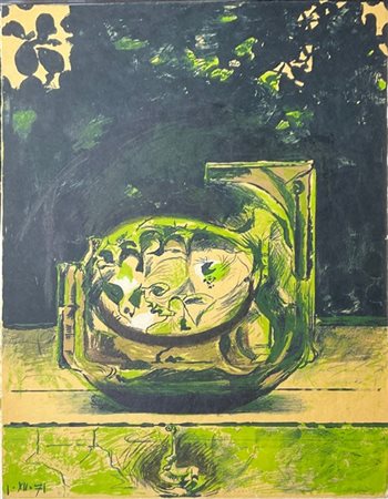 Graham Sutherland "La roccia" 1971
litografia a colori
cm 63x48
firmata e numera