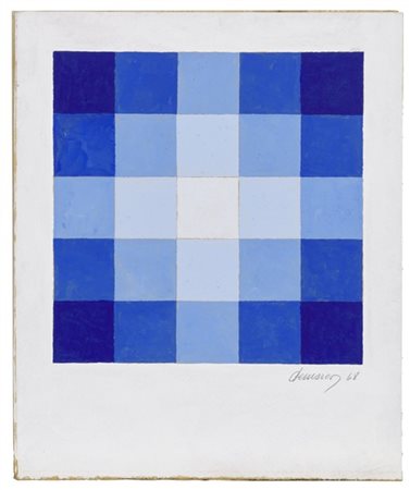 Hugo Demarco "Senza titolo" 1968
tempera su compensato
cm 29x24
Firmato e datato