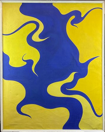 Luigi Boille "Senza titolo" 1968
olio su tela
cm 117x90
firmato e datato al retr