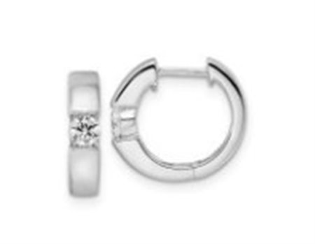 ORECCHINI IN ORO CON DIAMANTI NATURALI PER 0,32 CT - 837 NAT 18K