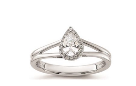 ANELLO IN ORO CON DIAMANTI NATURALI - 1016 NAT 18K