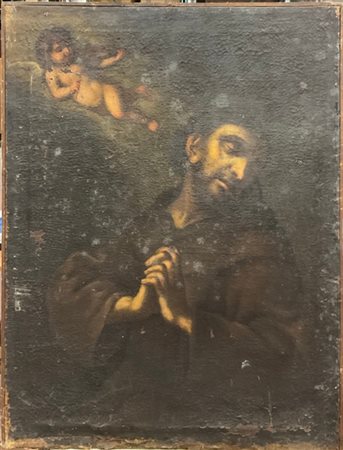 Ignoto

Antico dipinto raffigurante "Santo francescano in preghiera"
olio su te