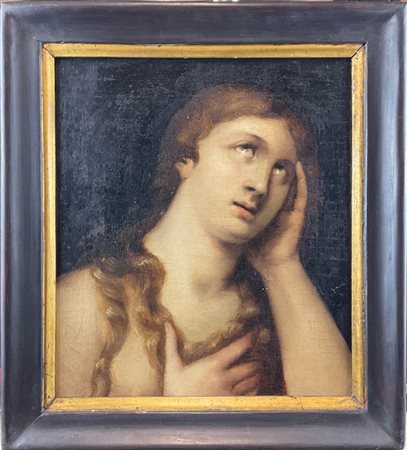 Ignoto

"Santa Maria Maddalena"
olio su tela (cm 35x31)
in cornice (difetti e r