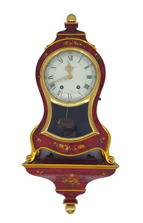 La Chatelaine. 
Pendola di produzione moderna del tipo "Neuchateloise" con mens