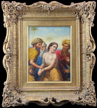 Da Holman Hunt

"Giuseppe venduto dai suoi fratelli" 1851
olio su tavola (cm 25