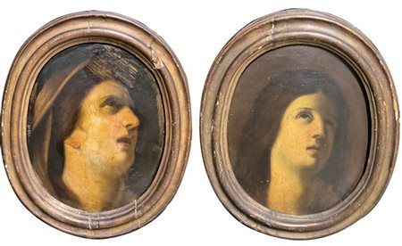 Ignoto

Coppia di antichi dipinti raffiguranti "Volti femminili"
olio su tavola