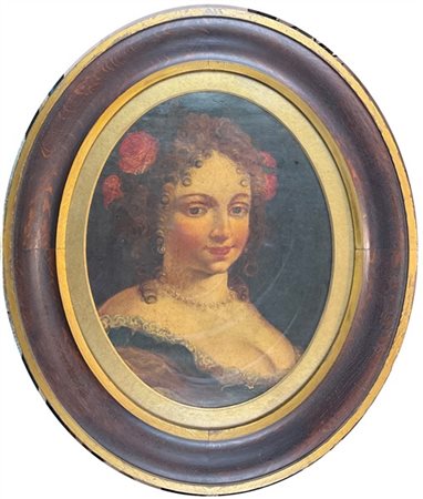 Ignoto

Antico dipinto raffigurante "Ritratto di dama con collana di perle"
oli