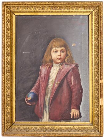 G. B. Vierci

"Ritratto di bambina" 1899
olio su tela (cm 80x55)
firmato e data