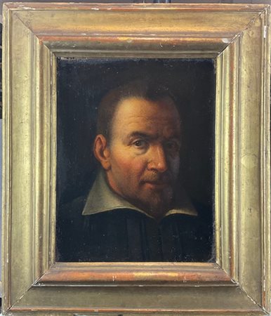 Ignoto

Antico dipinto raffigurante "Ritratto virile"
olio su tela applicata su