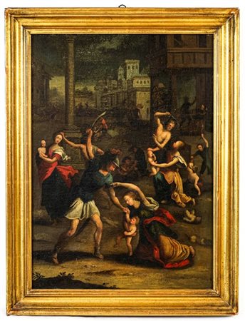 Scuola della fine del secolo XVII - inizio del secolo XVIII

"La strage degli i