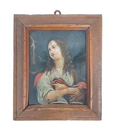 Nel gusto del secolo XVII

"Maddalena orante"
olio su lavagna (cm 28x21,5)
etic