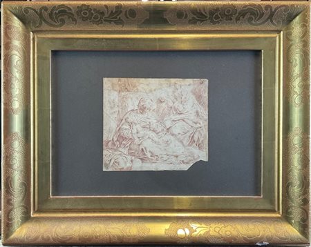 Da Simone Cantarini

"Riposo durante la fuga in Egitto"
sanguigna su carta (cm