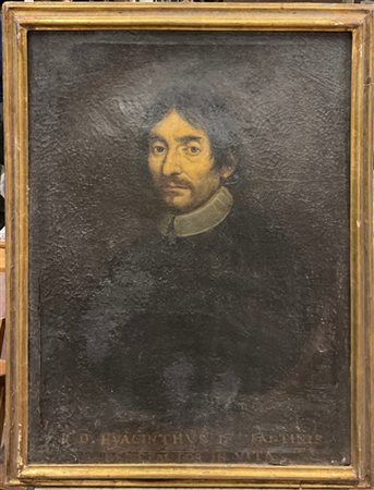 Scuola del secolo XVII

Ritratto di Giacinto Santini
olio su tela (cm 77x62)
in