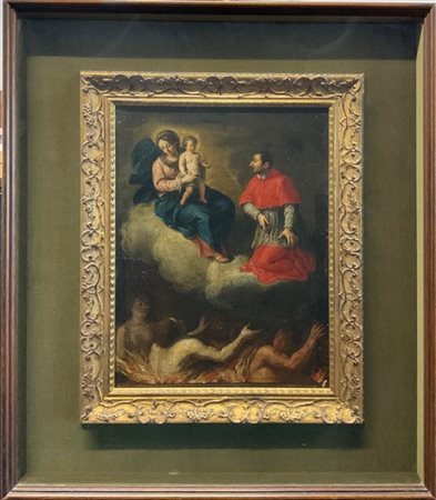 Scuola del secolo XVIII

"Madonna con il Bambino, san Carlo Borromeo e i dannat