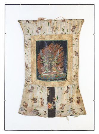 Tangka raffigurante il dharmapala Hayagriva che è la manifestazione irata del B