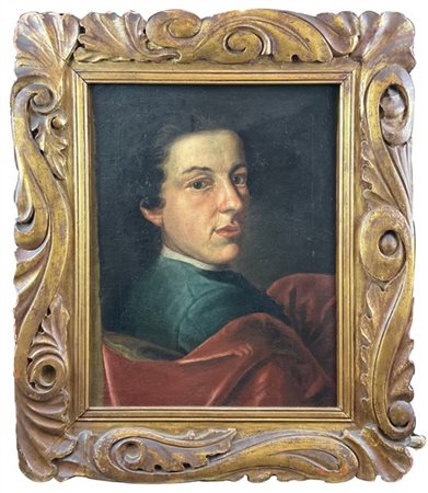 Scuola del secolo XVIII

"Ritratto virile"
olio su tela (cm 46x34)
in cornice
(