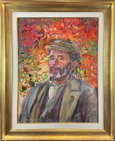 A. Marcolongo

"Ritratto virile" 
olio su tela (cm 65x50)
firmato in basso a si