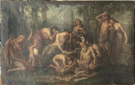 Scuola della fine del secolo XVIII - inizio del secolo XIX

"Morte di Adamo (?)
