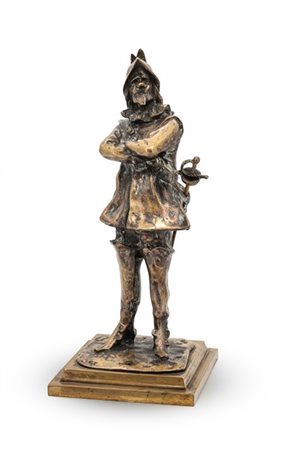 Ignoto di inizio secolo XX

"Cirano" 
scultura in bronzo argentato (cm 45x19x19