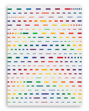 PAOLO MINOLI (1942-2004) - Ritmato e pizzicato dal verde al verde giallo, 2000