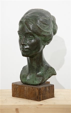 AMEDEO BOCCHI (1883-1976) - Volto femminile, 1922-1972