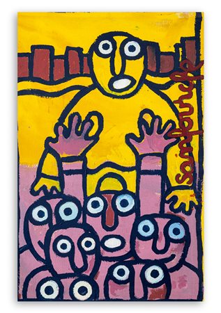 JEAN-JOSEPH SANFOURCHE (1929-2010) - Senza Titolo