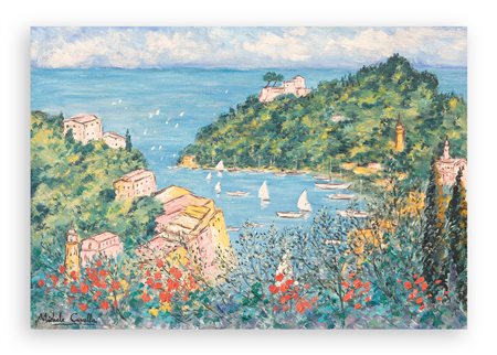 MICHELE CASCELLA (1892-1989) - Portofino