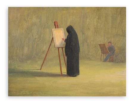 WALTER LAZZARO (1914-1989) - La suora, 1950