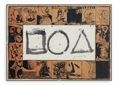 PIERRE ALECHINSKY (1927) - L'universo, 1968