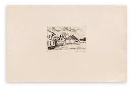 MAURICE DE VLAMINCK (1876-1958) - Cafè de Paris, 1927 circa