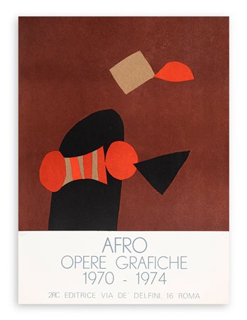 AFRO BASALDELLA (1912-1976) - Afro. Opere grafiche 1970-1974, 1974