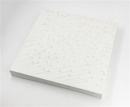 GÜNTHER UECKER (1930-2015) - Weißer Regen (Pioggia bianca), 1968