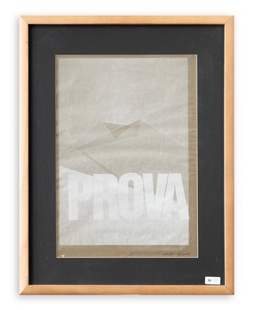 GRAZIA VARISCO (1937) - Prova demi-pilè, 1978-1979