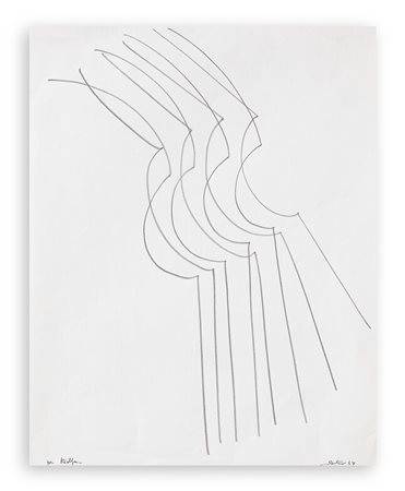 PASQUALE SANTORO (1933) - Senza Titolo, 1967