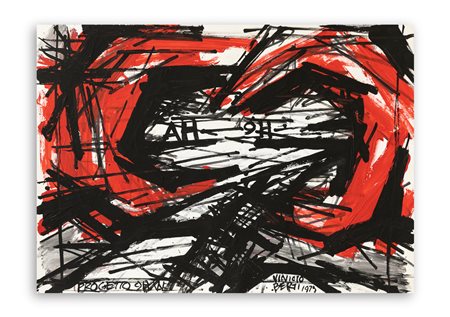 VINICIO BERTI (1921-1991) - Progetto 9HW, 1979