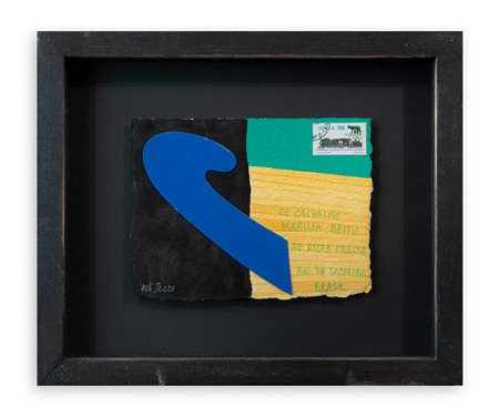 LUCIO DEL PEZZO (1933-2020) - Senza Titolo (Cartoline agli amici / Luigi Lambertini), 2007