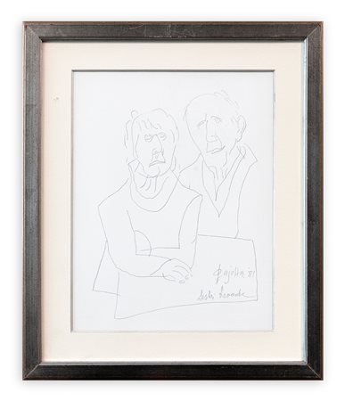 GUIDO PAJETTA (1898-1987) - Senza Titolo, 1981