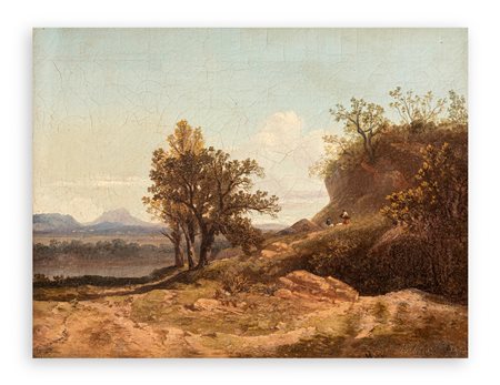 CHARLES LEFEVRE (1875-1956) - Senza Titolo (Paesaggio)