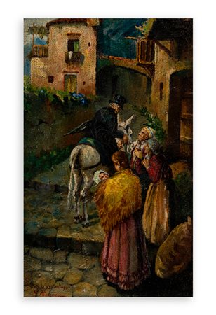 GIUSEPPE MORICCI (1806-1879) - Il medico del villaggio