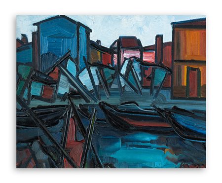 MARIO SIGNORI (1929-2021) - Burano
